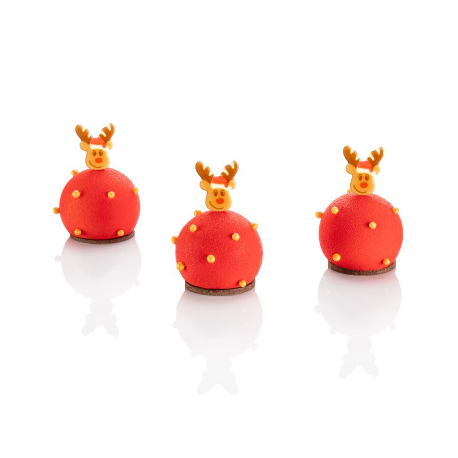 Barbara Decor Rudolph reindeer chocolate - 135 pieces