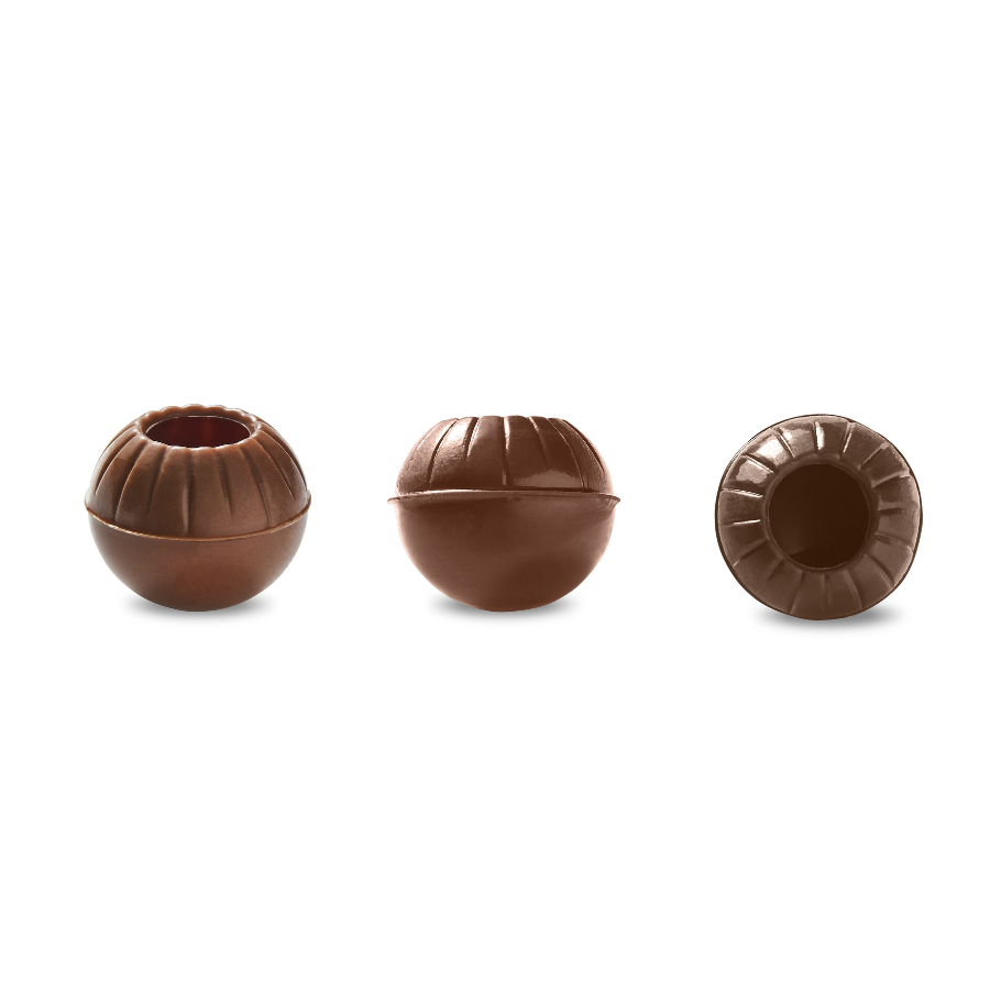 Barbara Decor | Milk chocolate truffle shell | 126pcs