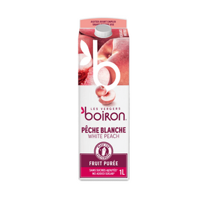 Boiron | White peach fruit puree | 1 litre