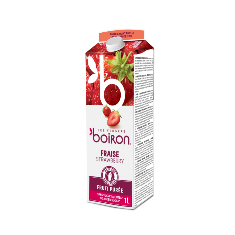 Boiron strawberry fruit puree - 1 litre