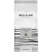Belcolade cacao trace 100% pure cocoa butter buttons - 4kg