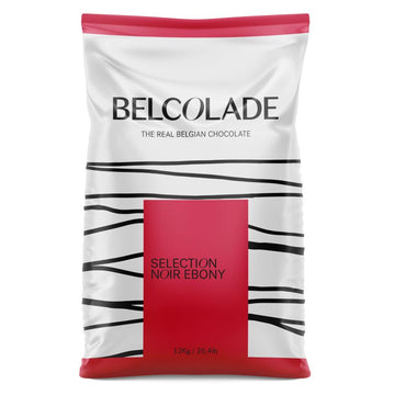 Belcolade ebony cocoa mass (96%) buttons - 12kg