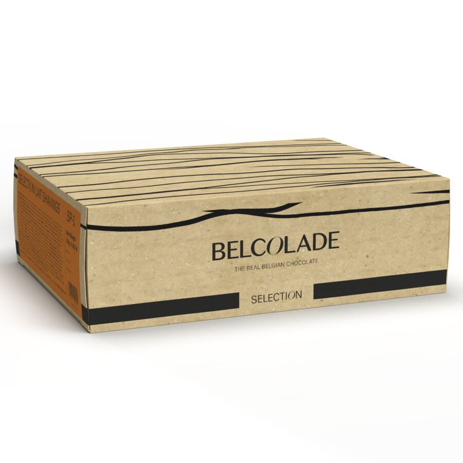 Belcolade milk chocolate shavings - 3kg