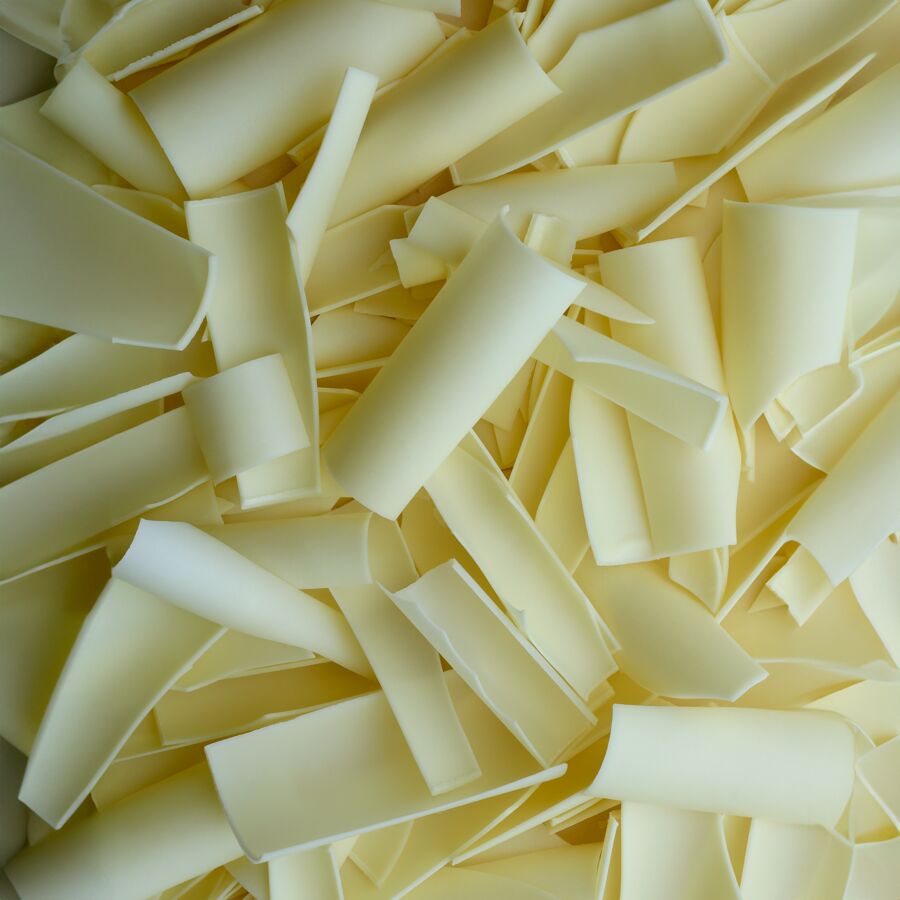 Belcolade white chocolate shavings - 3kg