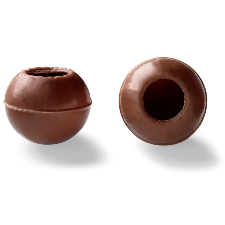 Dobla | Milk chocolate truffle shells (25mm diameter) | 504 pieces