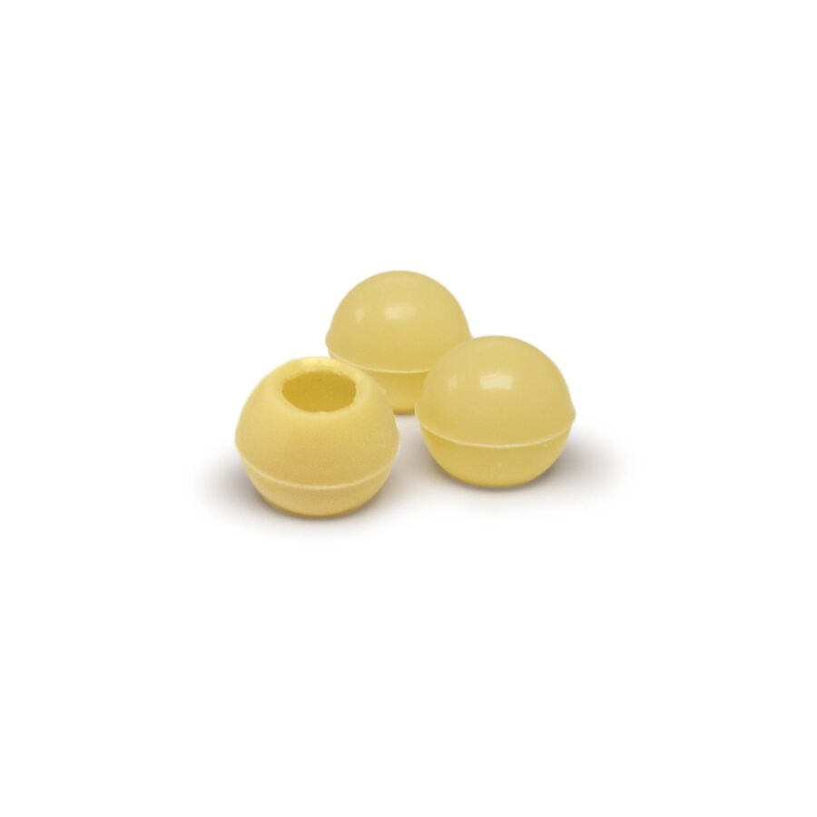 Dobla white chocolate truffle shells (25mm diameter) - 504 pieces