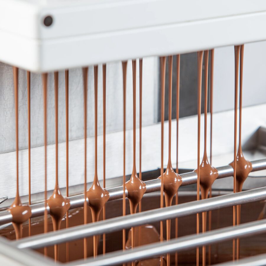 Chocolate World dosing head with 2 plates - 3x7 and 3x8