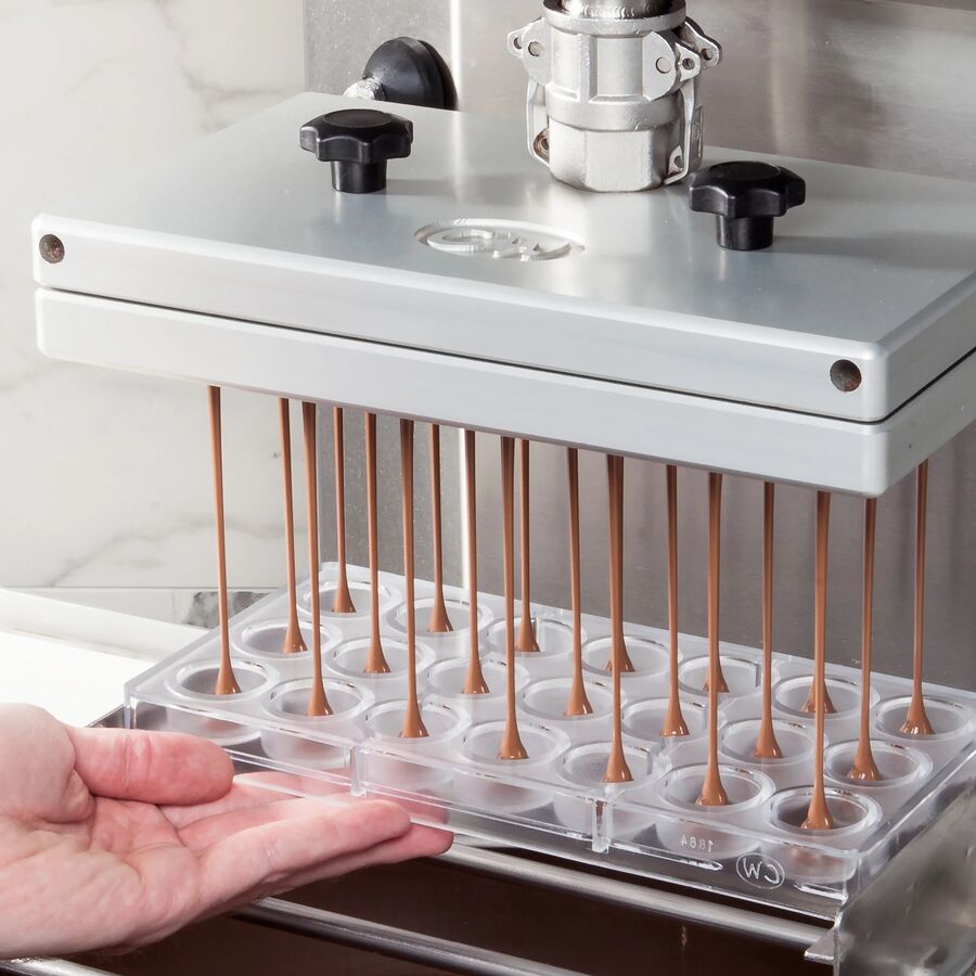 Chocolate World dosing head with 2 plates - 3x7 and 3x8