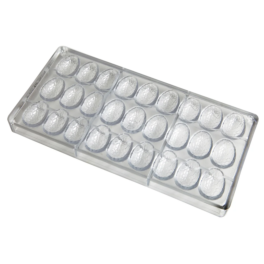 Chocolate World Kroko egg chocolate mould - 29mm & 35mm