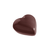 Chocolate World 21-cavity 2 x 7.5g heart chocolate mould - 33 x 33mm