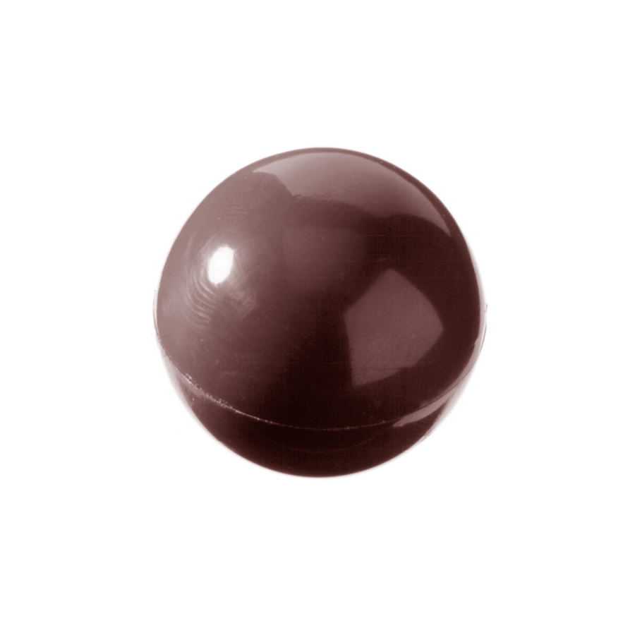 Chocolate World 36-cavity 2 x 4g half sphere chocolate mould - Ø25mm