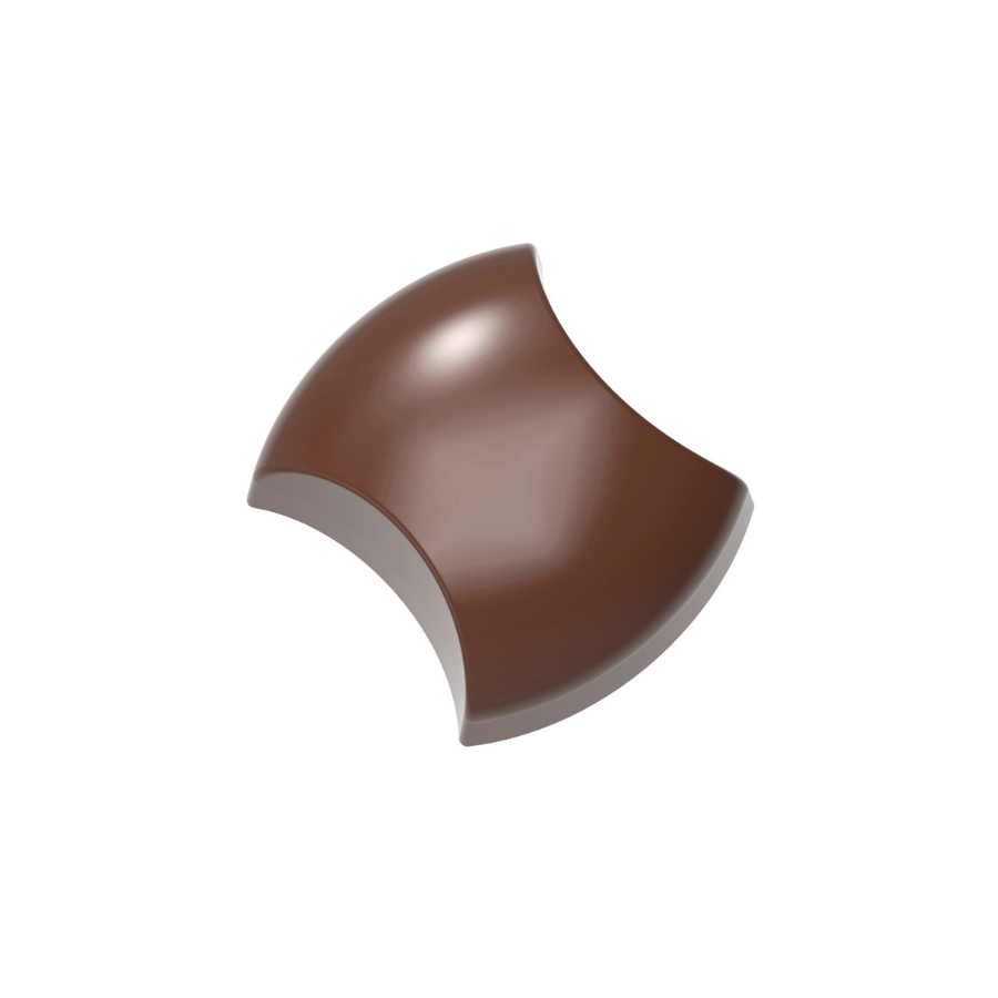Chocolate World 21-cavity 13.5g The Taster chocolate mould by Lana Orlova Bauer - 34.5 x 29.5mm