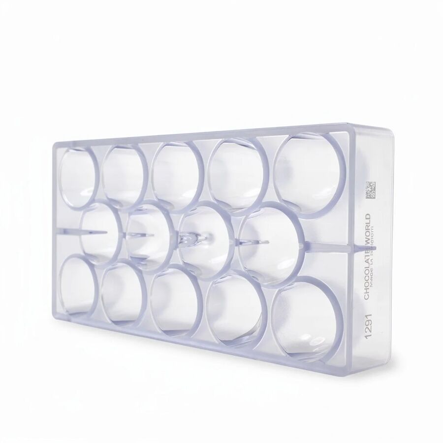 Chocolate World 14-cavity 44g large American truffle chocolate mould - 45 x 38mm