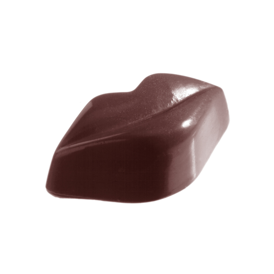 Chocolate World 21-cavity 15g lips chocolate mould - 49 x 26mm