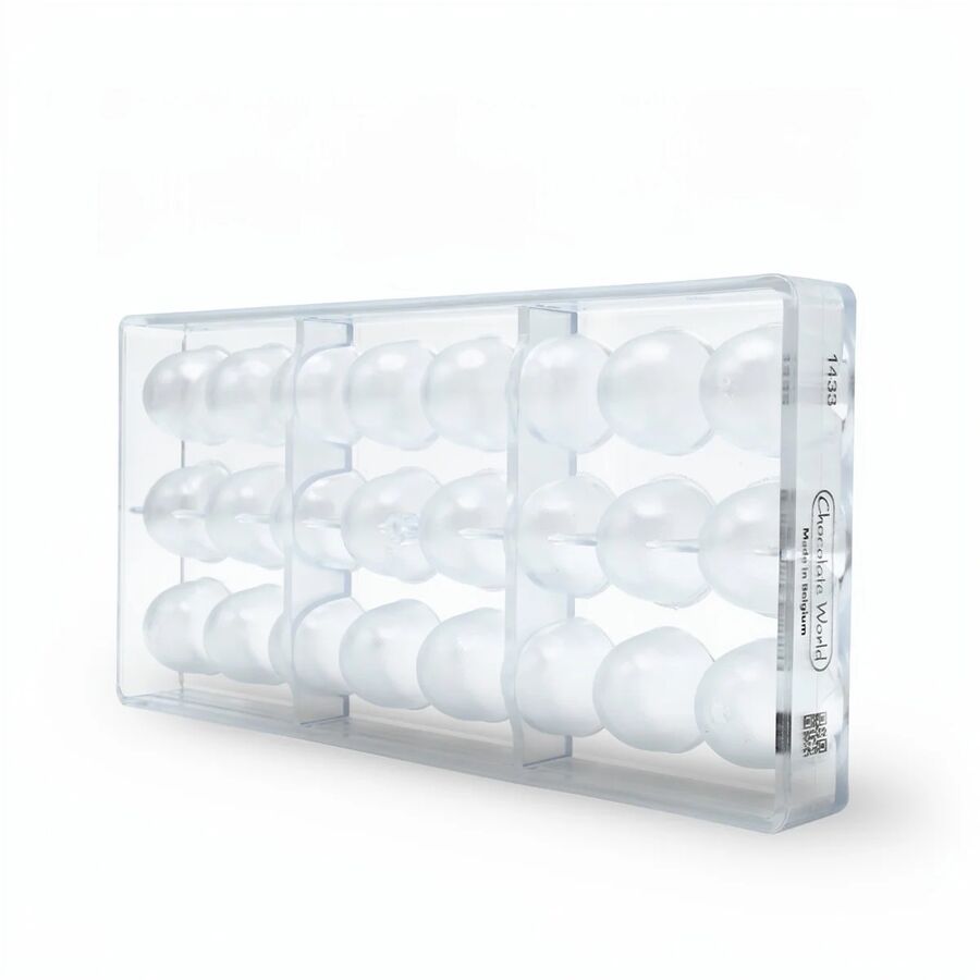 Chocolate World 24-cavity 15g cone chocolate mould - 29 x 25mm