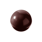 Chocolate World 40-cavity 2 x 2.5g half sphere chocolate mould - Ø20mm