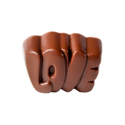Chocolate World 24-cavity 10.5g love praline chocolate mould 33 x 22.5mm