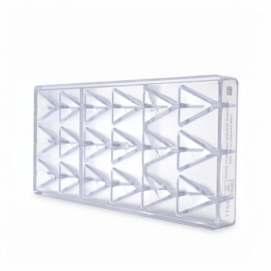 Chocolate World 18-cavity 10g chocolate mould by Davide Comaschi 38 x 32mm