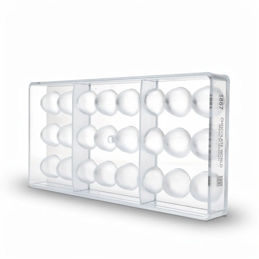 Chocolate World 18-cavity 9.5g American truffle chocolate mould 25.5 x 25.5m