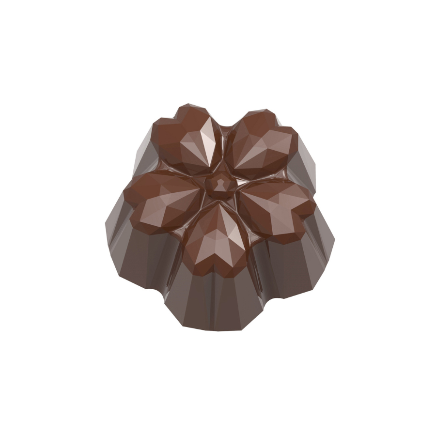 Chocolate World 21-cavity 9.5g Sakura origami chocolate mould by Kohei Ogata - 31 x 30mm