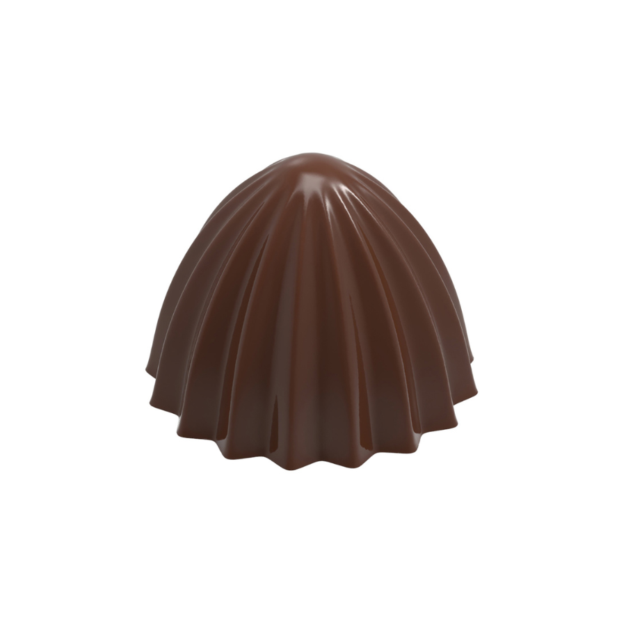 Chocolate World 21-cavity 12g juicer chocolate mould by the Dutch Pastry Team - 30.5 x 30.5mm