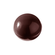 Chocolate World 15-cavity 2 x 19g half sphere chocolate mould - Ø39mm
