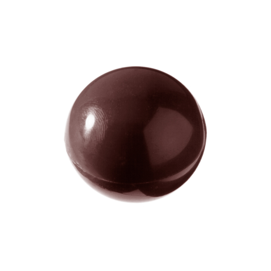 Chocolate World 15-cavity 2 x 19g half sphere chocolate mould - Ø39mm