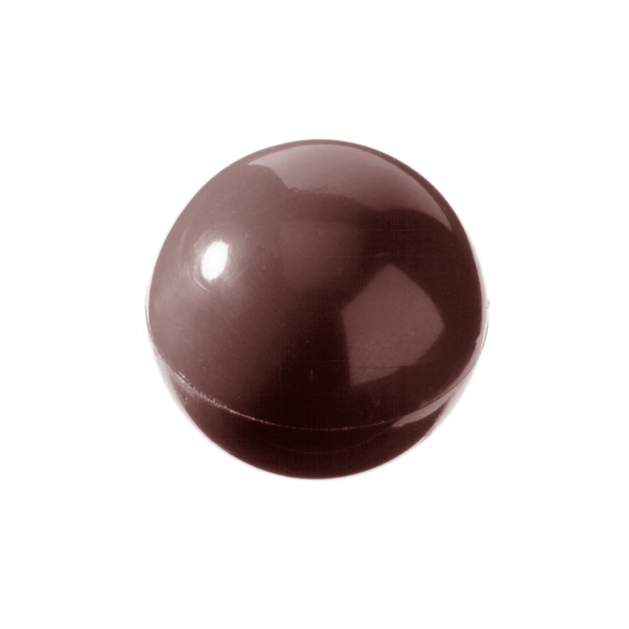 Chocolate World 40-cavity 2 x 9g half sphere chocolate mould - Ø30mm