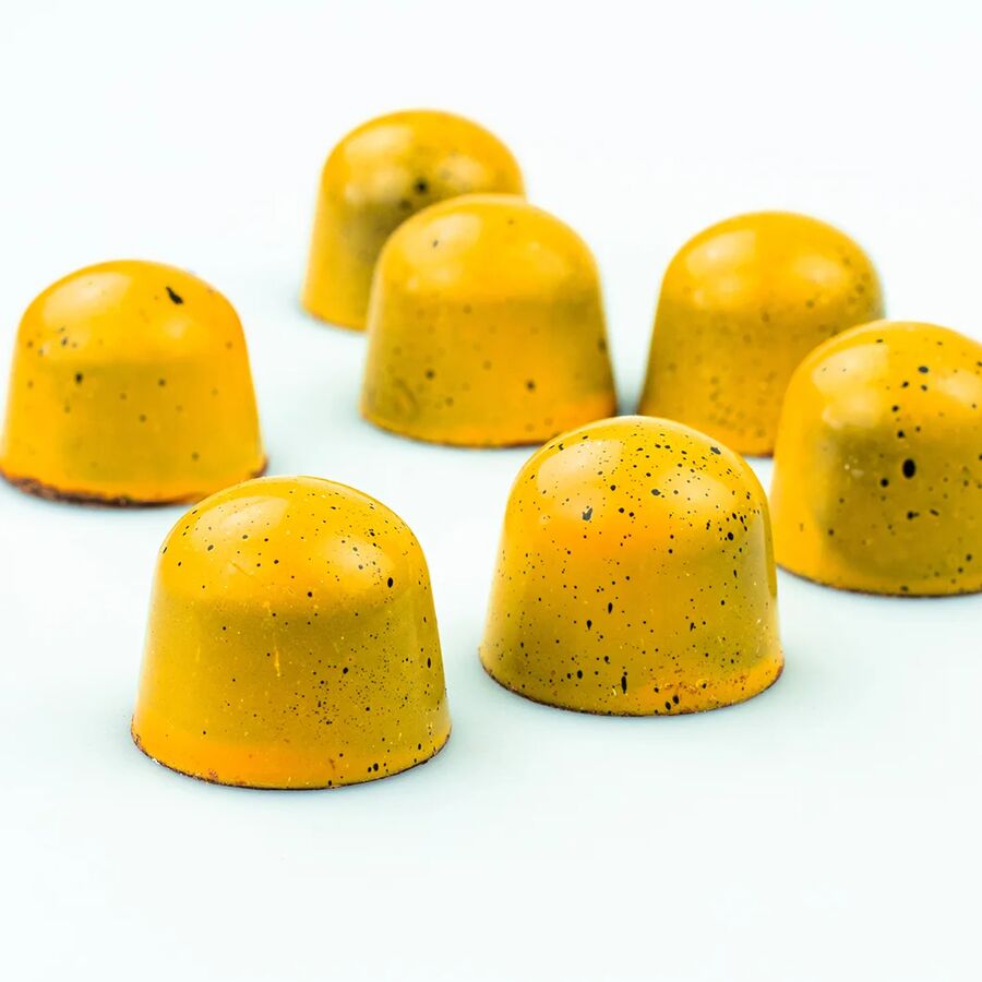 Chocolate World 32-cavity 14g cone chocolate mould - 29 x 23mm