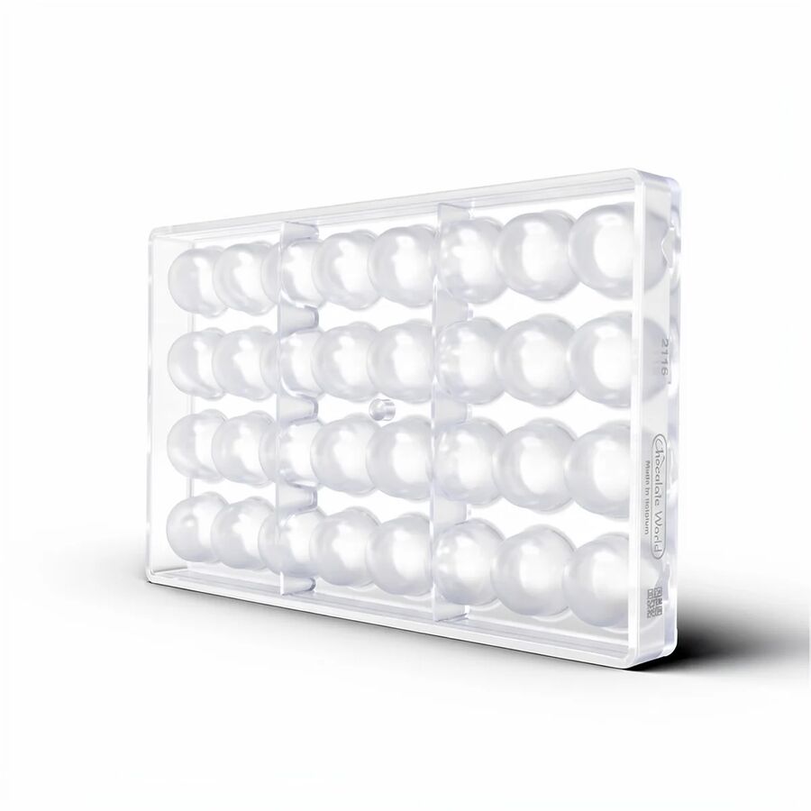 Chocolate World 32-cavity 14g cone chocolate mould - 29 x 23mm