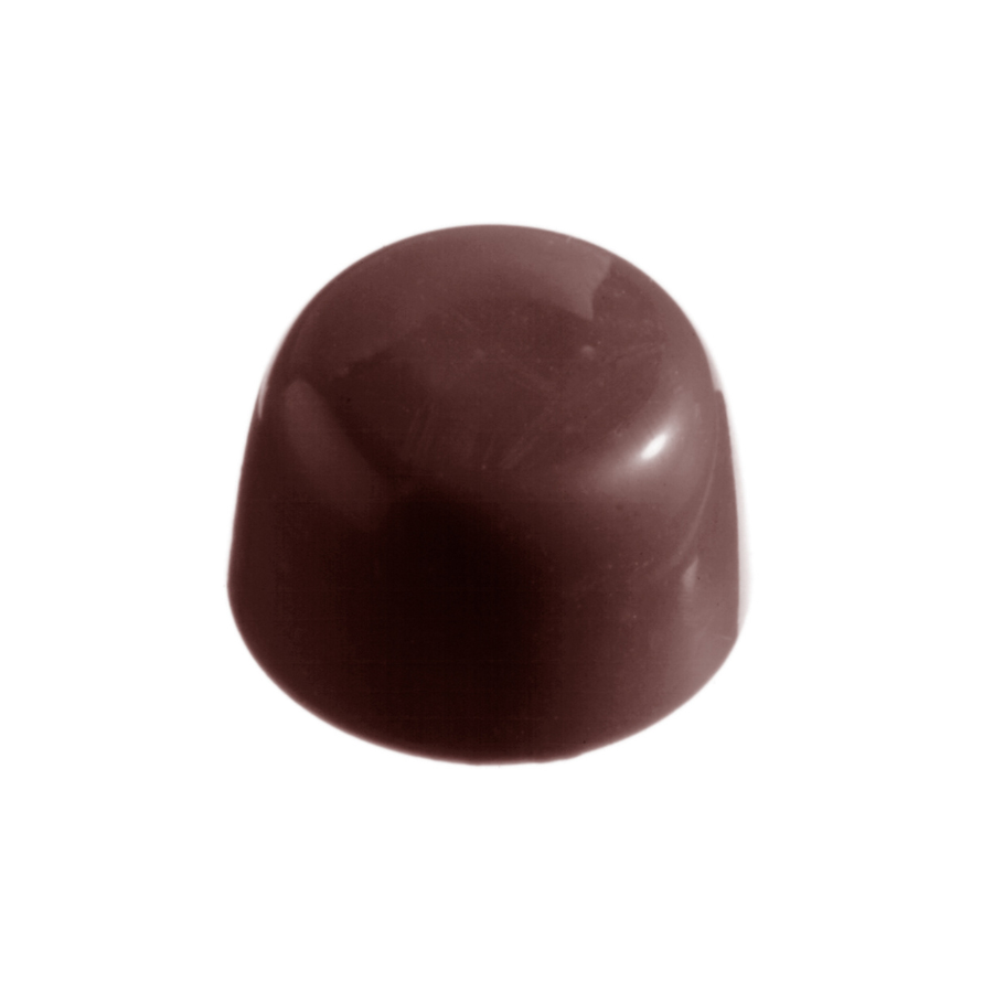 Chocolate World 40-cavity 14g flat cone chocolate mould - 30 x 19mm
