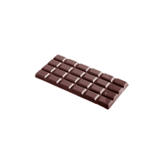 Chocolate World 3-cavity 240g tablet chocolate mould - 155 x 77mm