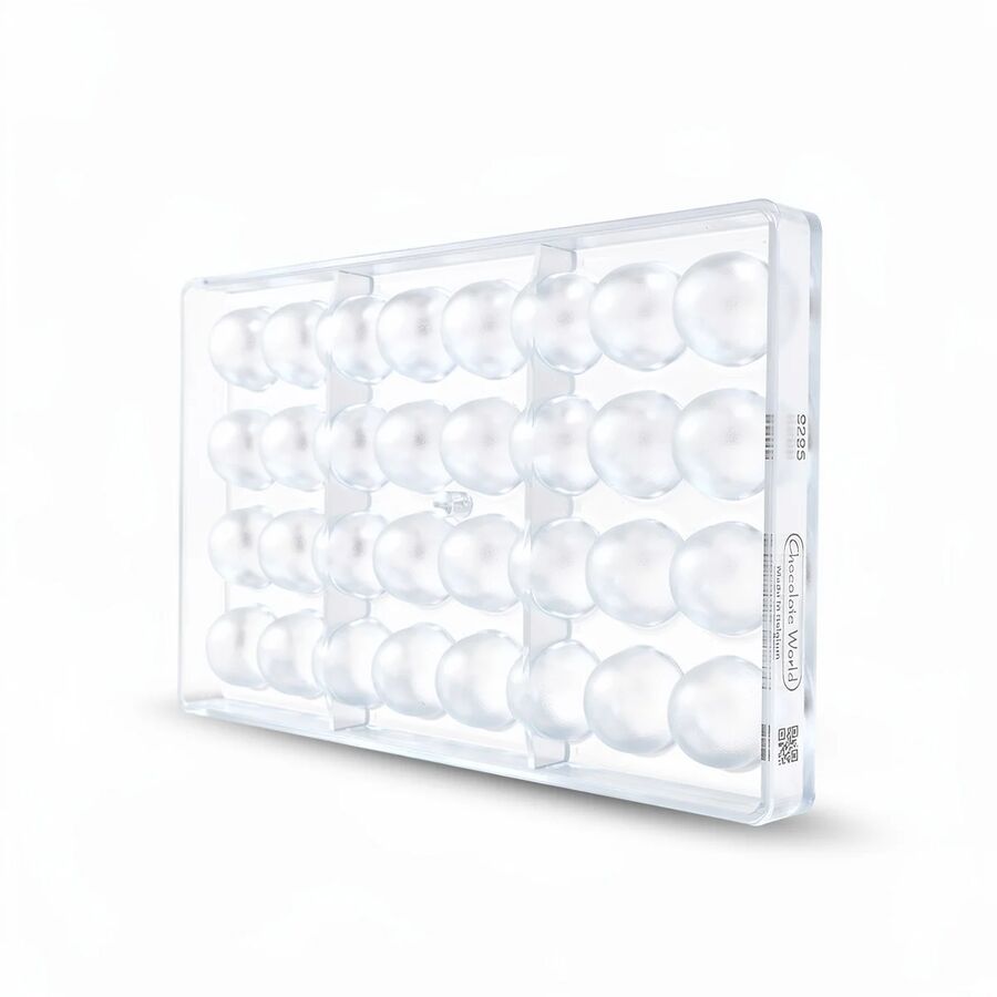 Chocolate World 32-cavity 13g cone chocolate mould - 29 x 21mm