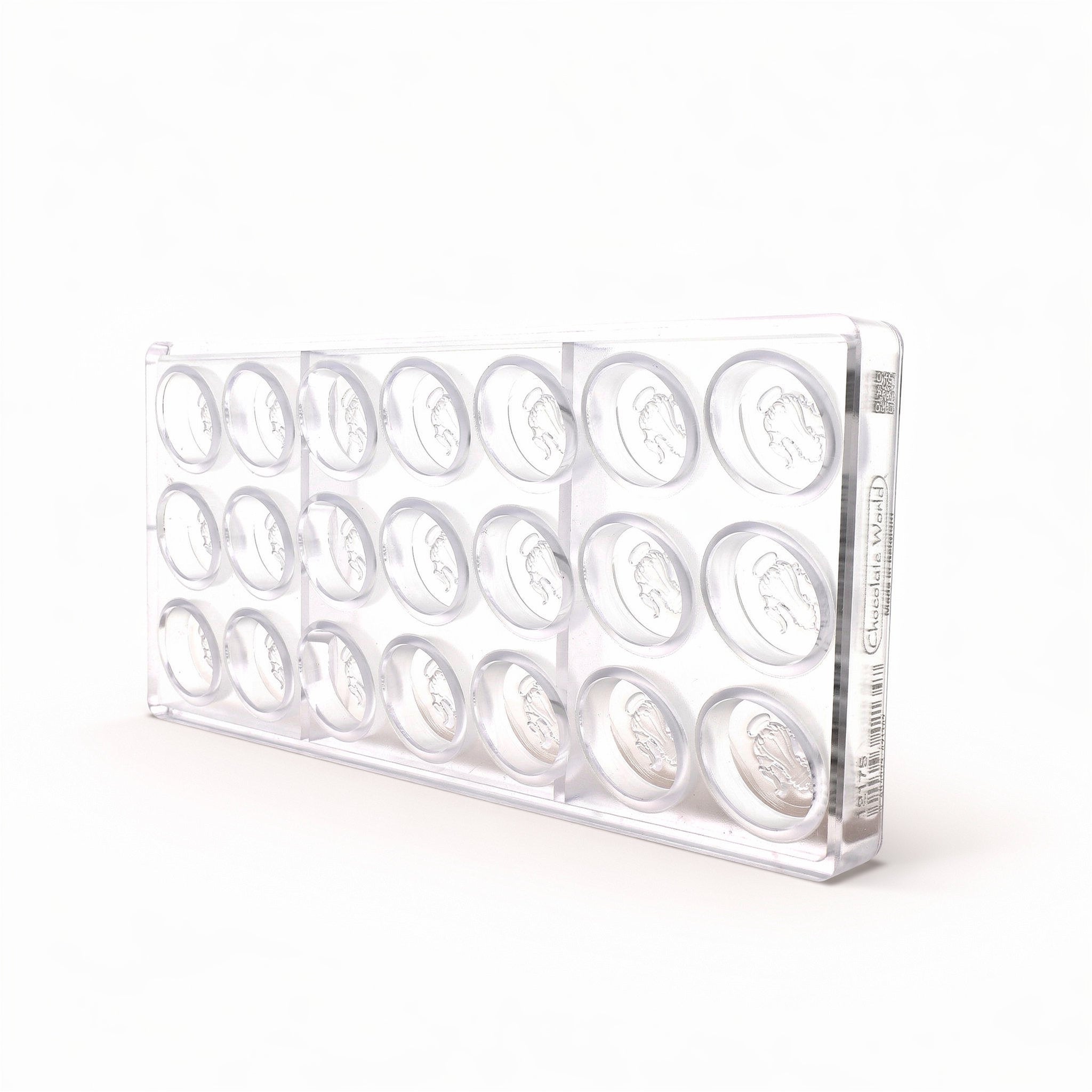 Chocolate World 21-cavity 11g Victorian coffee pot chocolate mould - 35 x 27mm