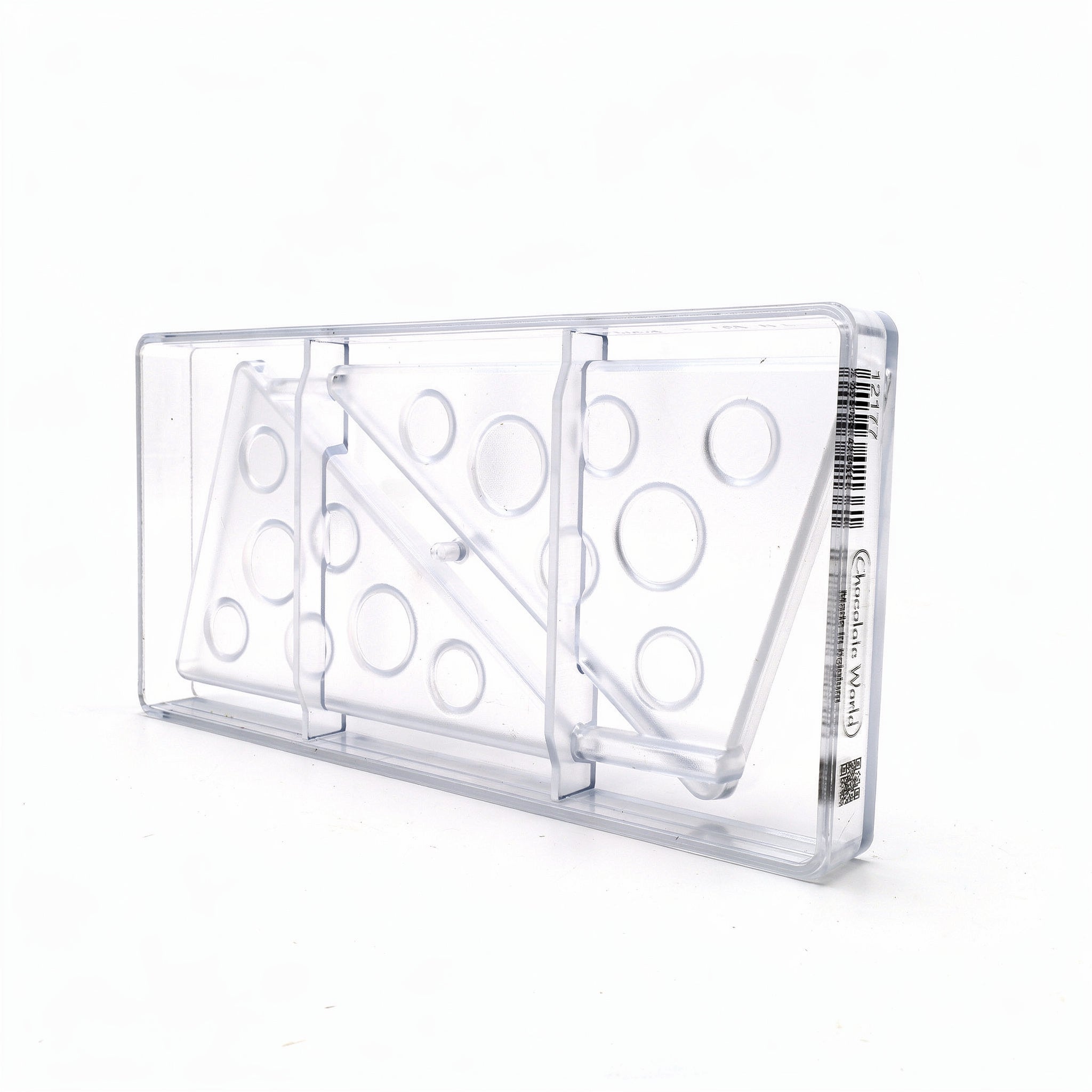 Chocolate World 2-cavity Christmas tree tablet chocolate mould - 174 x 113mm