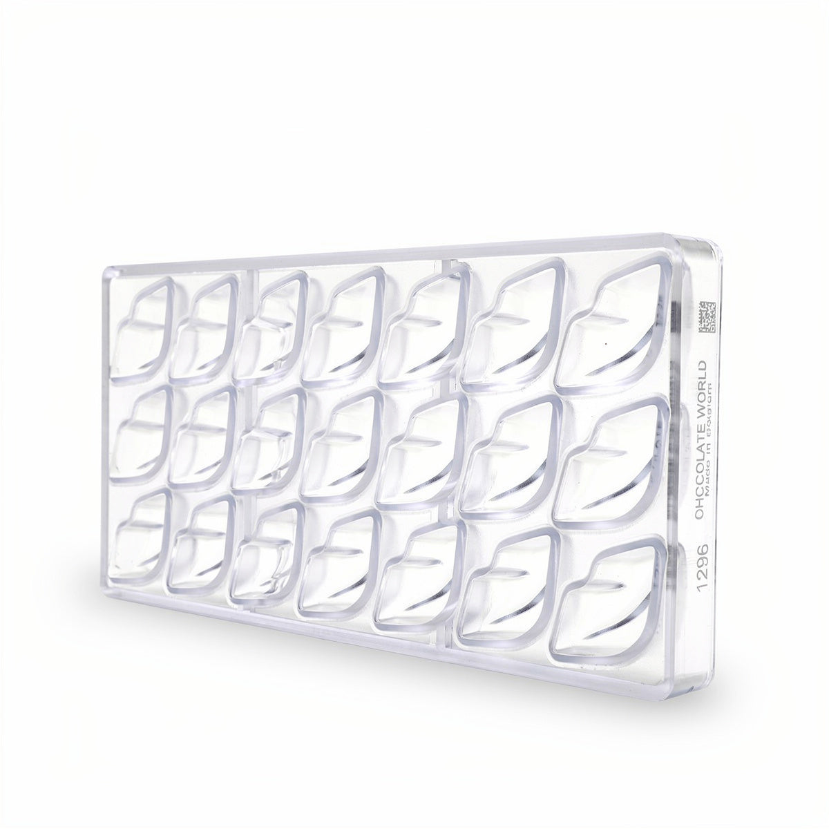 Chocolate World 21-cavity 15g lips chocolate mould - 49 x 26mm