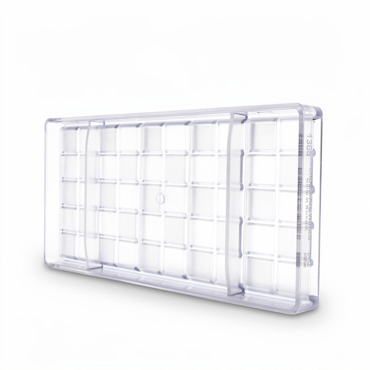 Chocolate World 5-cavity 41g tablet chocolate mould - 117 x 50mm