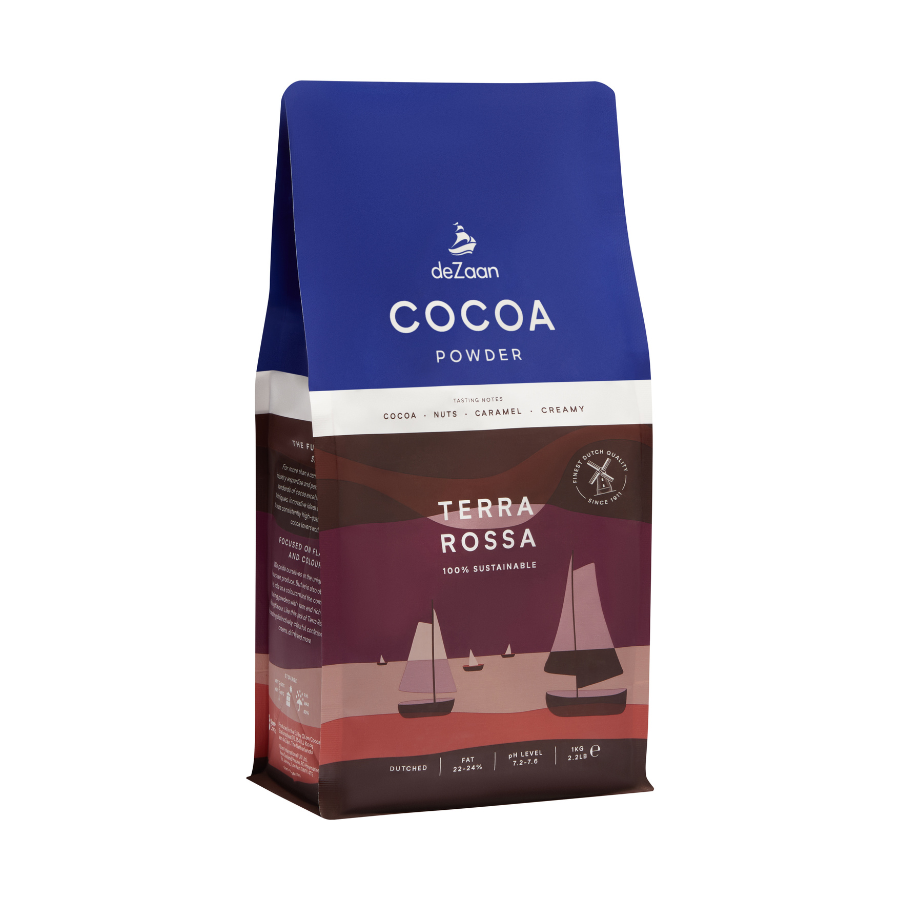 deZaan | Terra Rossa cocoa powder (22 – 24% fat) | 1kg and 5kg