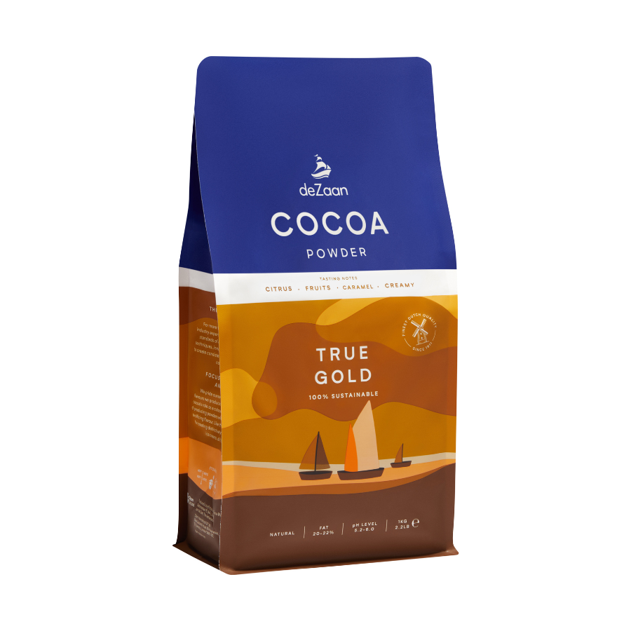 Dezaan true gold cocoa powder (20 - 22% fat) - 1kg