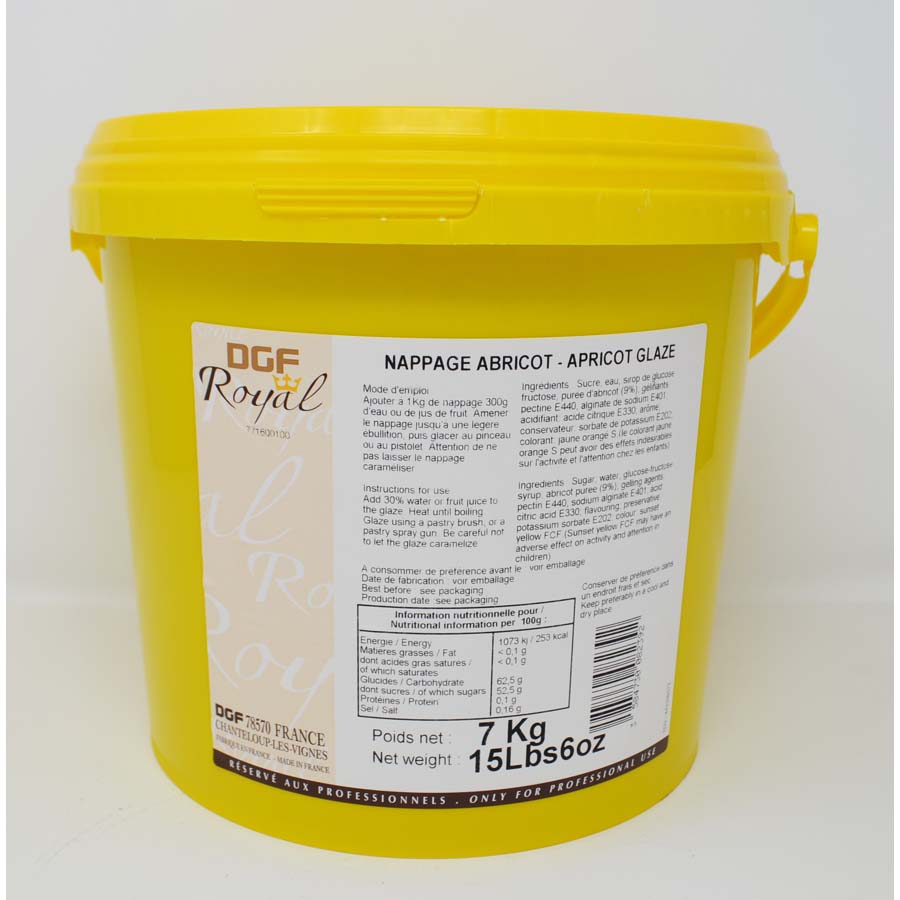 DGF Industries | Apricot glaze | 7kg