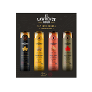 St Lawrence Gold gift box first tapped amber / dark late harvest maple syrup - 330g x 4