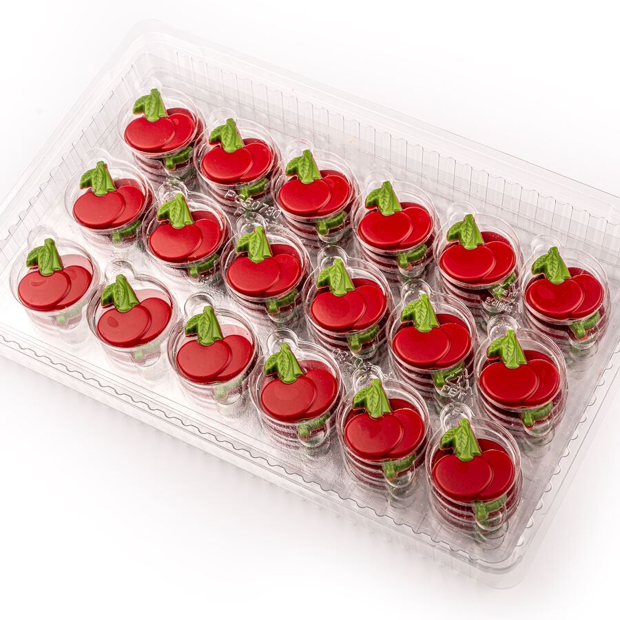 Dobla cherries chocolate decor - 108 pieces  