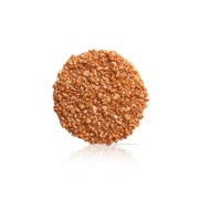 Dobla white chocolate disc with a bronze crumble effect - 486 pieces