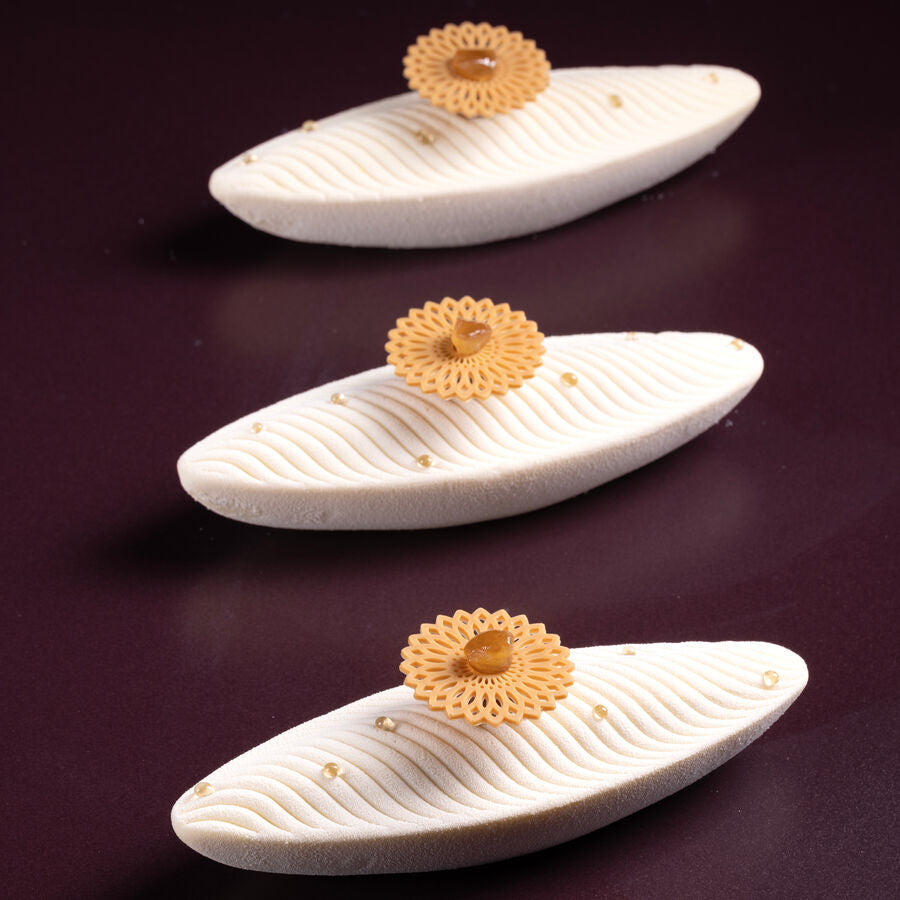 Dobla lace flower amber - 216 pieces  