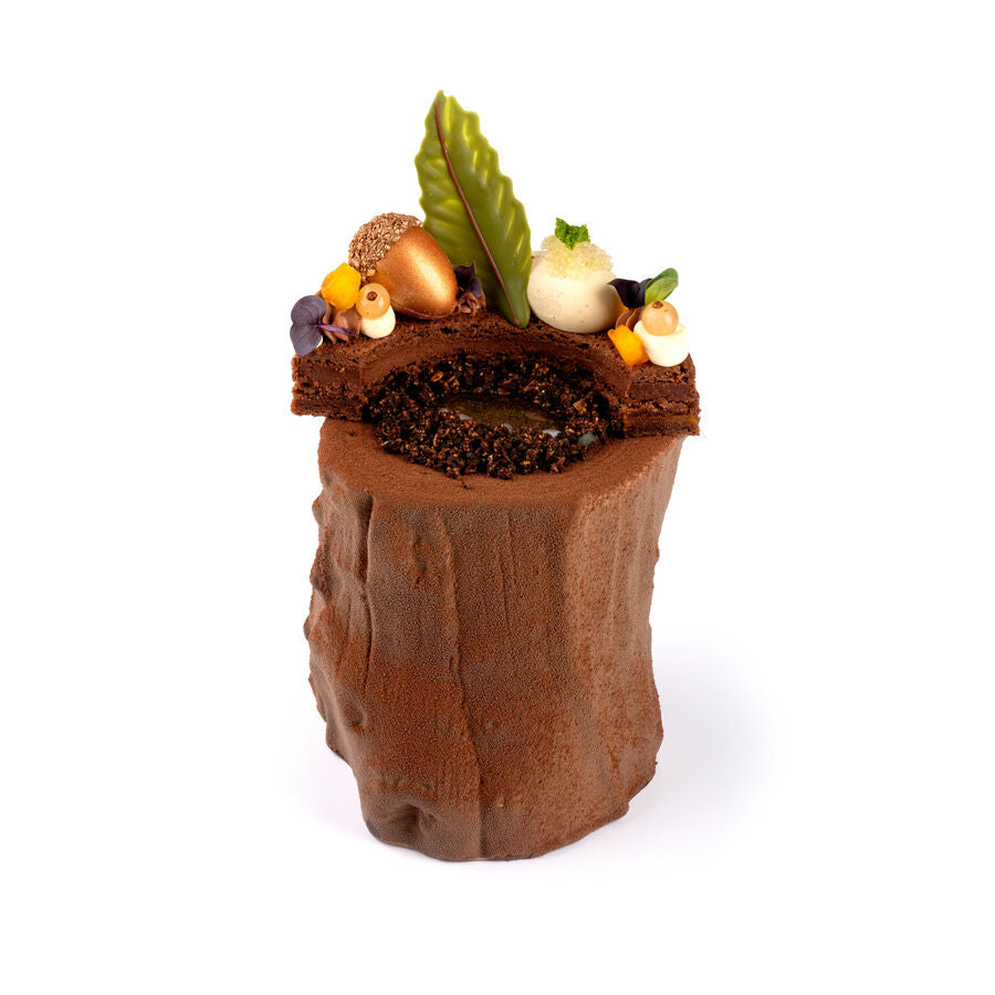 Dobla acorn bronze chocolate decor - 40 pieces