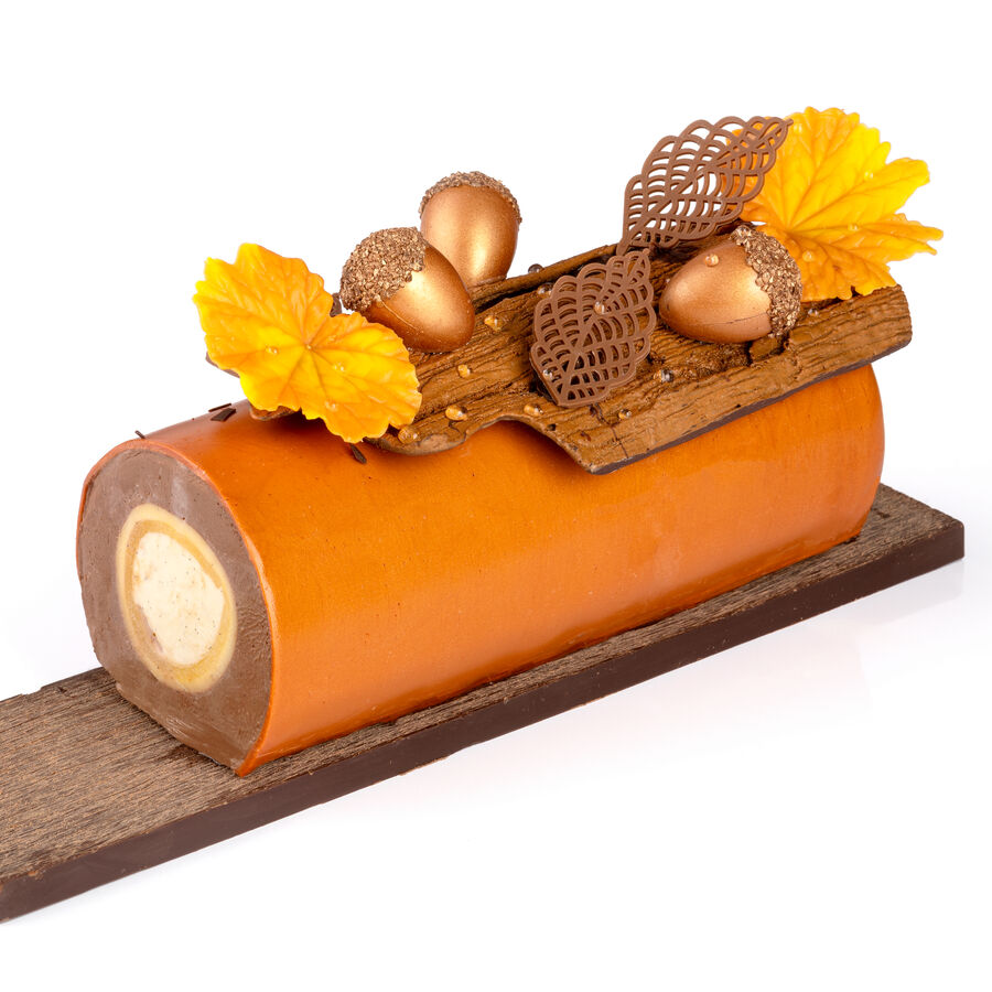 Dobla acorn bronze chocolate decor - 40 pieces