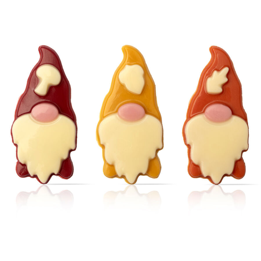 Dobla Christmas gonks chocolate decor assortment - 90 pieces