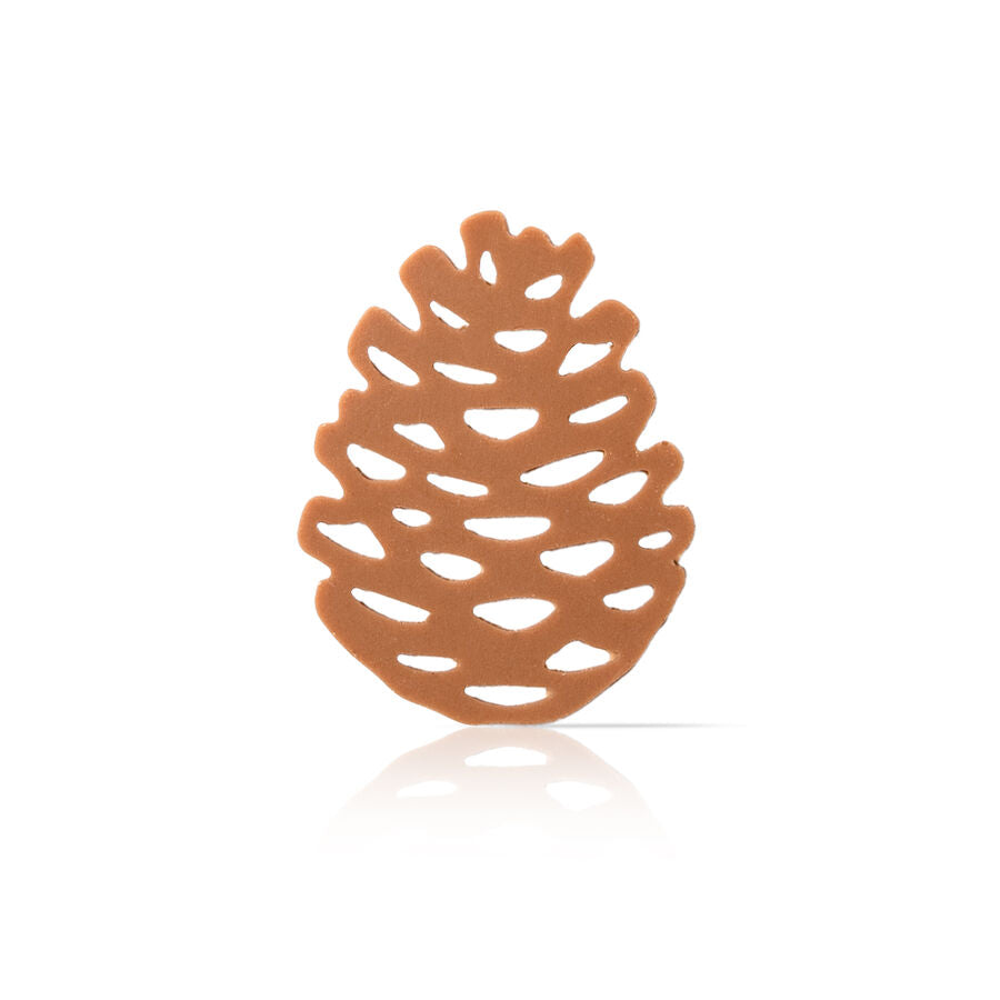 Dobla lace chocolate pinecone decor - 180 pieces