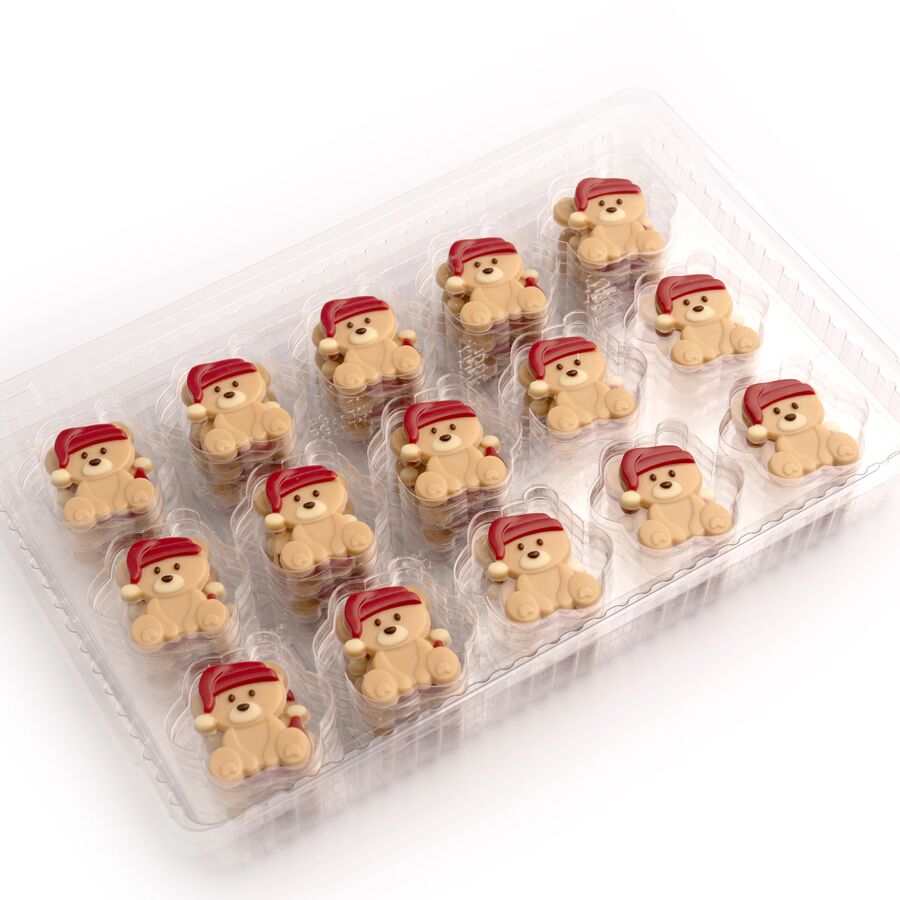 Dobla Christmas teddy bear - 90 pieces