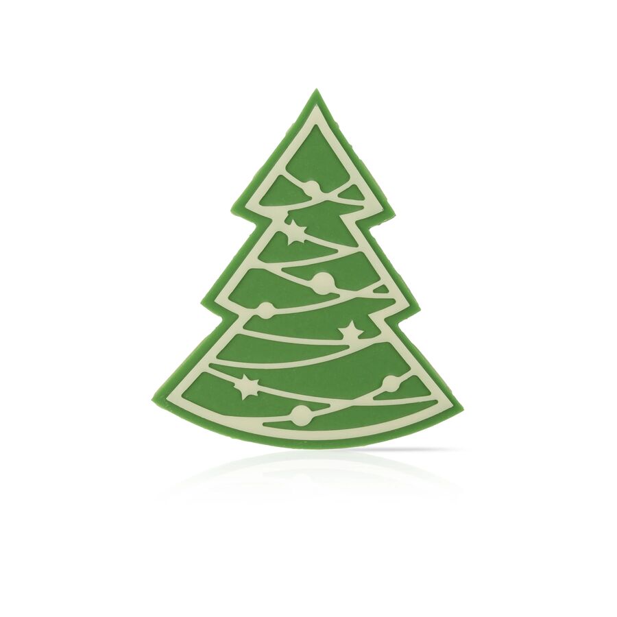 Dobla christmas tree white chocolate decor - 72 pieces